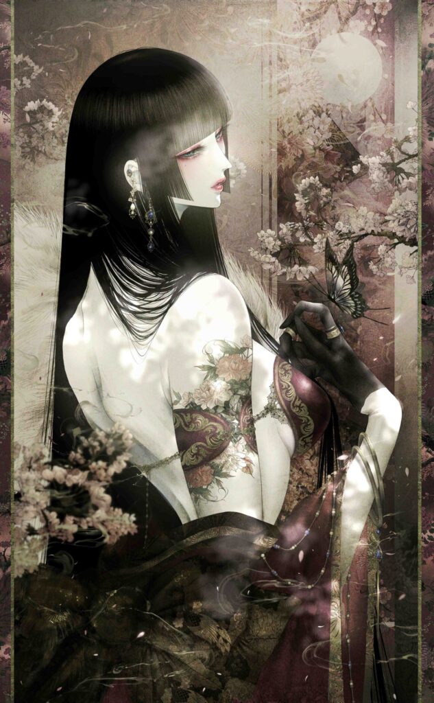 羞花閉月